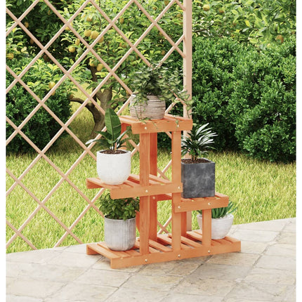 Plantenstandaard 75X25X140,5 Cm Massief Vurenhout