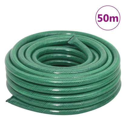 Tuinslang Met Koppelingsset 0,75'' 50 M Pvc Groen