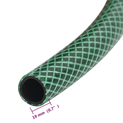 Tuinslang Met Koppelingsset 0,75'' 50 M Pvc Groen