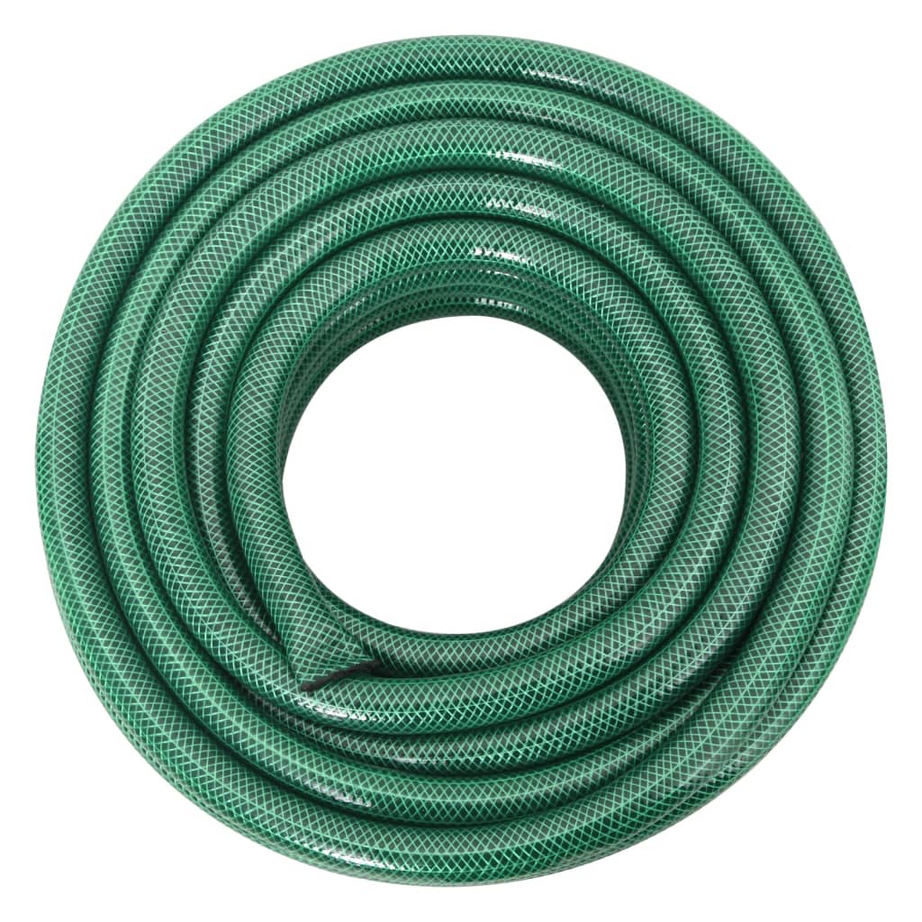 Tuinslang Met Koppelingsset 0,75'' 50 M Pvc Groen