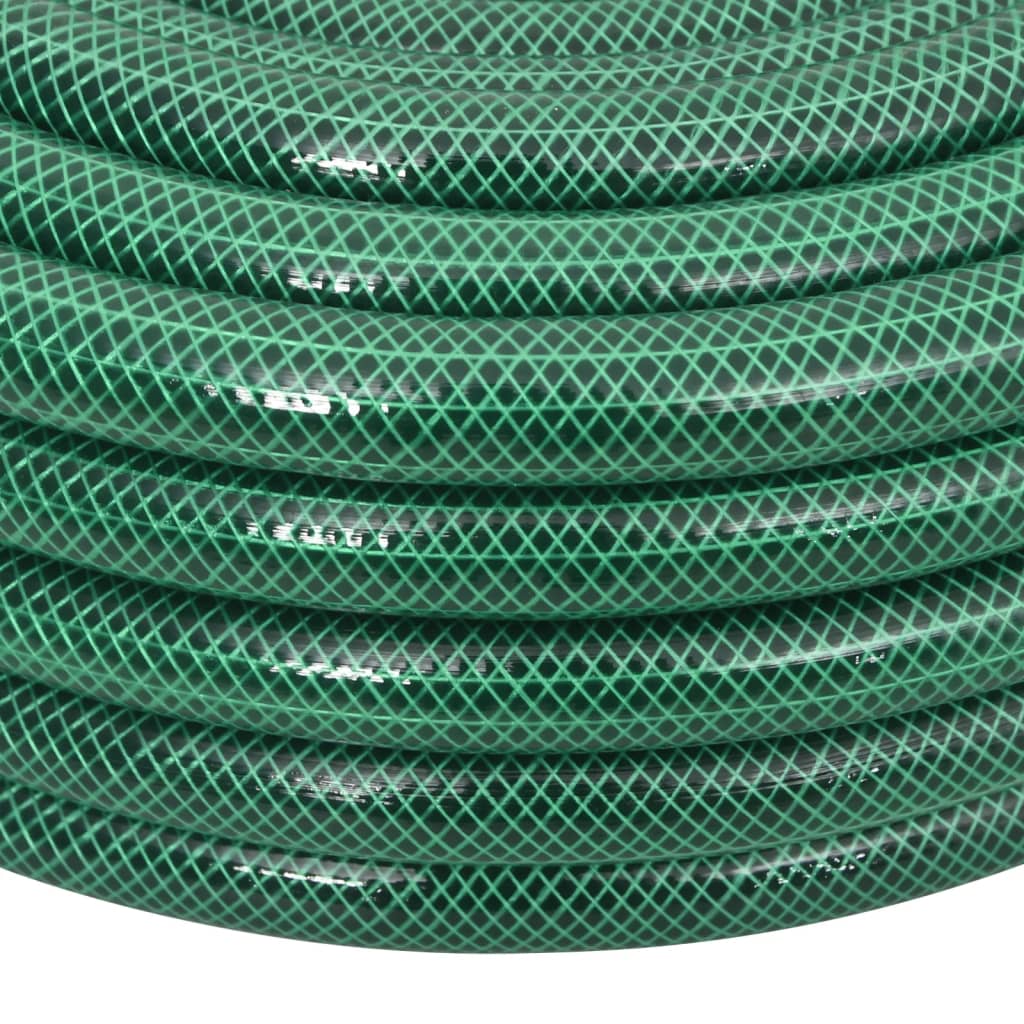 Tuinslang Met Koppelingsset 0,75'' 50 M Pvc Groen