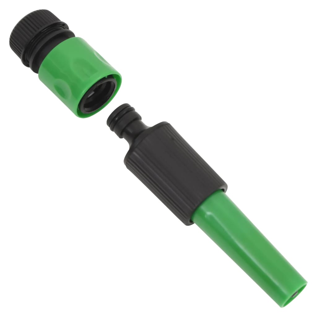 Tuinslang Met Koppelingsset 0,75'' 50 M Pvc Groen