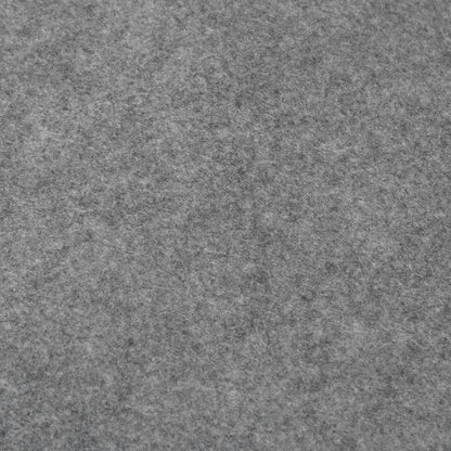 Zwembadgrondzeil Ø428 Cm Polyester Geotextiel Lichtgrijs