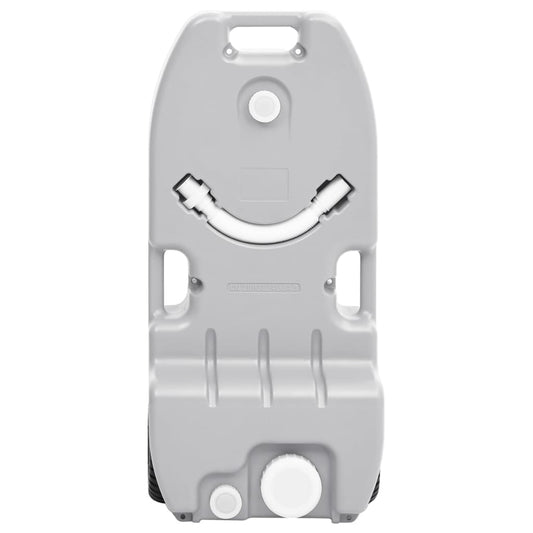 Watertank op wielen 25 L grijs