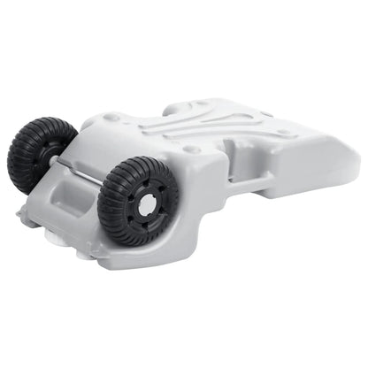 Watertank op wielen 25 L grijs