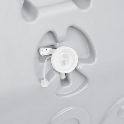 Watertank op wielen 25 L grijs