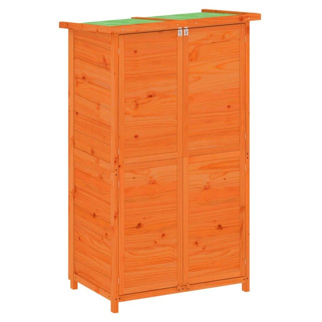 Tuinschuur 83X57X140 Cm Massief Grenenhout