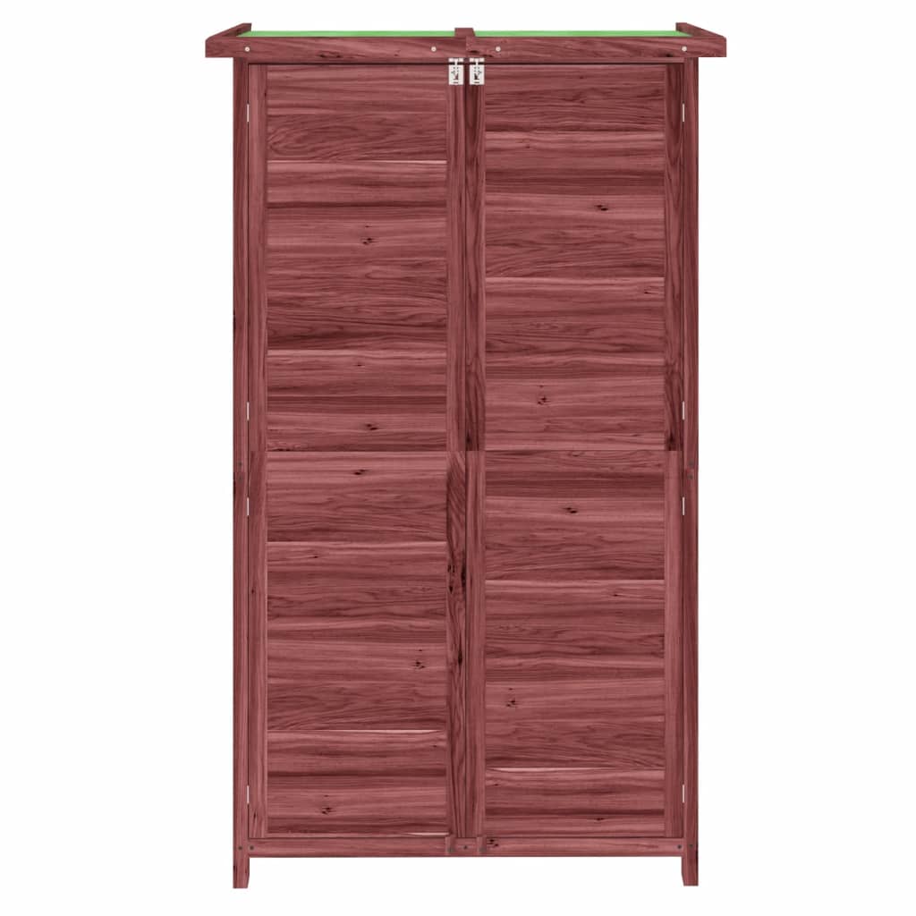 Tuinschuur 83X57X140 Cm Massief Grenenhout Kleurig