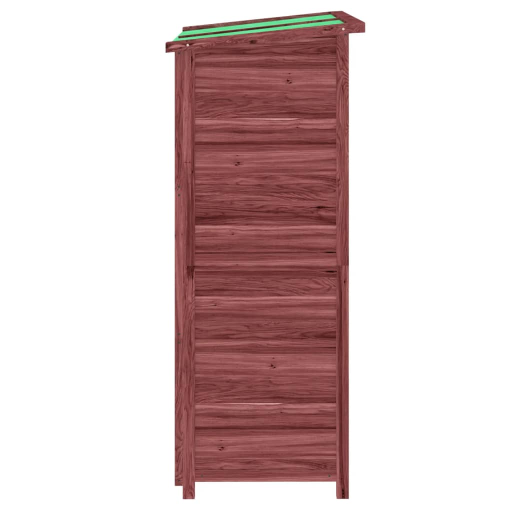 Tuinschuur 83X57X140 Cm Massief Grenenhout Kleurig