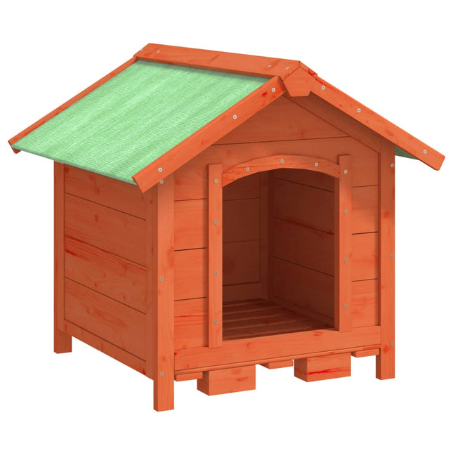 Hondenhok 65X65X61,5 Cm Massief Grenenhout