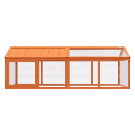 Dierenren 200X112,5X74 Cm Massief Grenenhout