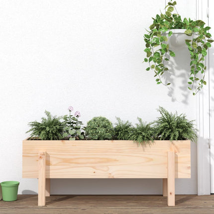 Plantenbak Verhoogd Massief Grenenhout
