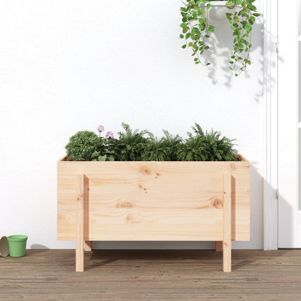 Plantenbak Verhoogd Massief Grenenhout