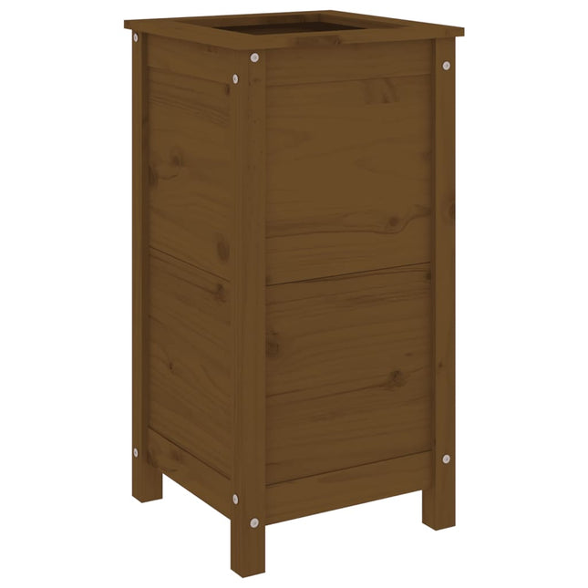Plantenbak Massief Grenenhout Honingbruin