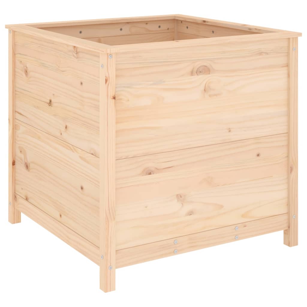 Plantenbak 82,5X82,5X78 Cm Massief Grenenhout