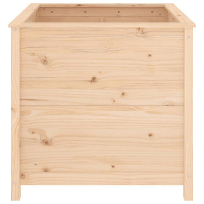 Plantenbak 82,5X82,5X78 Cm Massief Grenenhout