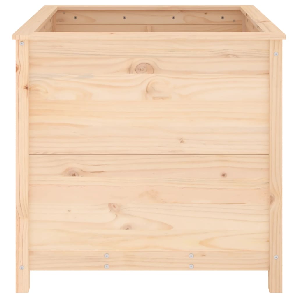 Plantenbak 82,5X82,5X78 Cm Massief Grenenhout