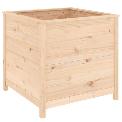 Plantenbak 82,5X82,5X78 Cm Massief Grenenhout