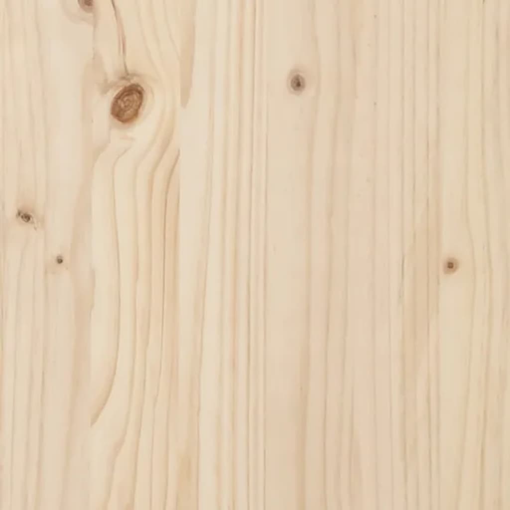 Plantenbak 82,5X82,5X78 Cm Massief Grenenhout