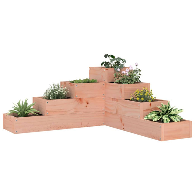 Plantenbak 4-Laags 80,5X79X36 Cm Massief Grenenhout