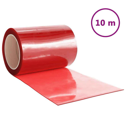 Deurgordijn 300x2,6 mm 10 m PVC rood