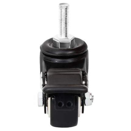 Wielen Voor Plantenbak 4 St 8X3,5X8 Cm Ijzer Zwart
