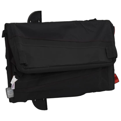 IJzeren fietstrailer 45 kg: zwart