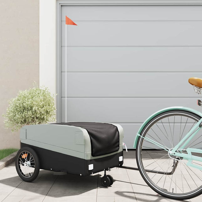 Fietstrailer 45 Kg Ijzer Zwart En