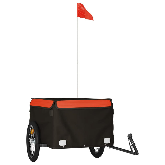 Fietstrailer 45 Kg Ijzer Zwart En