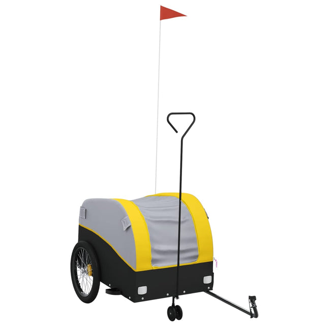 Fietstrailer 45 Kg Ijzer Zwart En