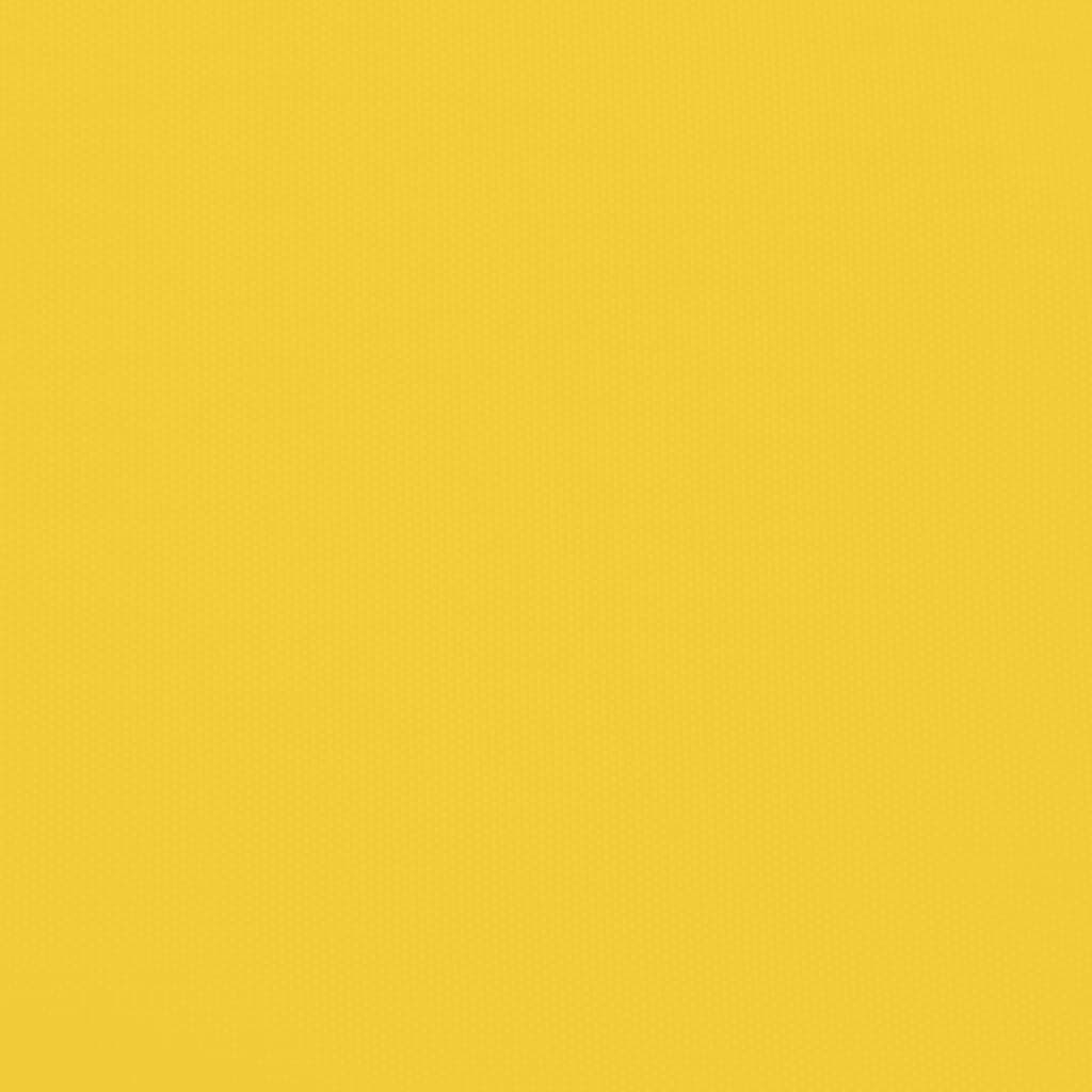 IJzeren fietstrailer oxford stof, geel