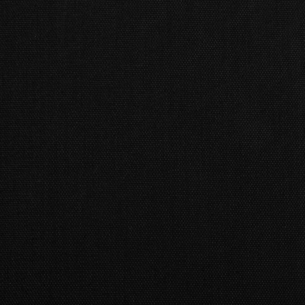 IJzeren fietstrailer oxford stof, zwart