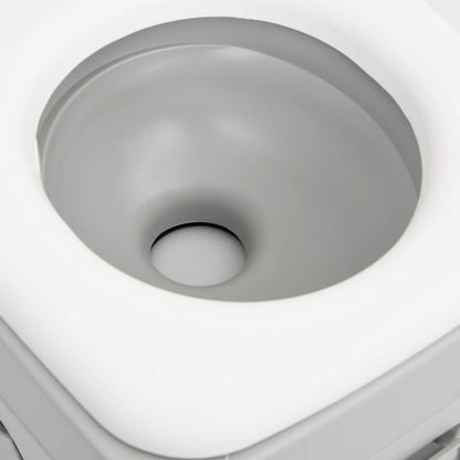Draagbaar campingtoilet en watertankset