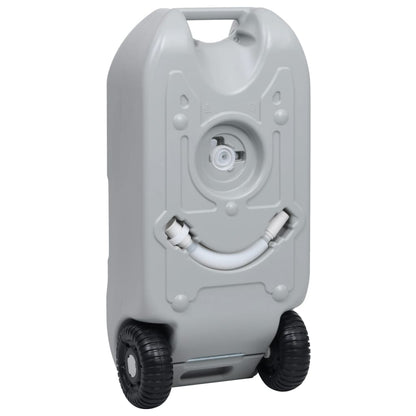 Draagbaar campingtoilet en watertankset