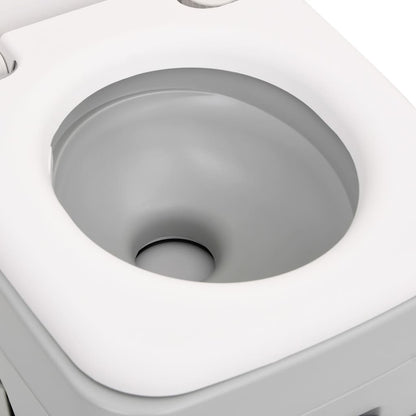 Draagbaar campingtoilet en watertankset