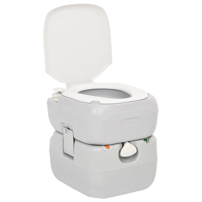 Draagbaar campingtoilet en wasbak