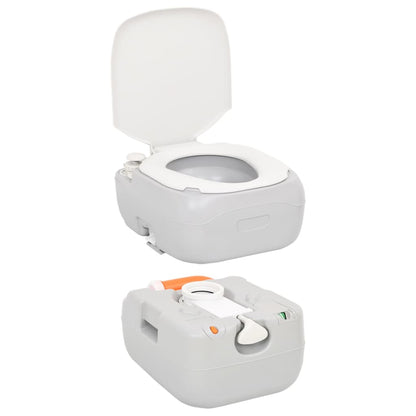 Draagbaar campingtoilet en wasbak