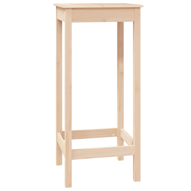 Bartafel 50X50X110 Cm Massief Grenenhout