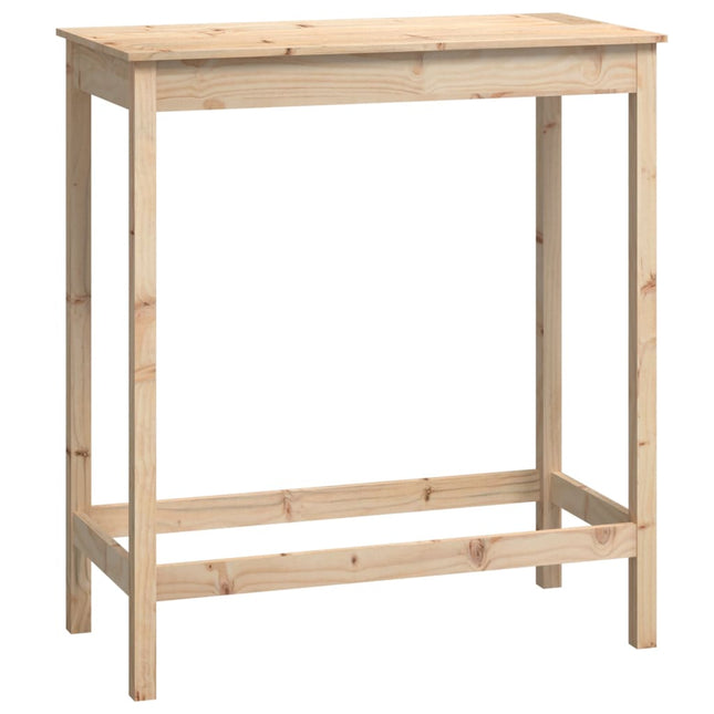 Bartafel 100X50X110 Cm Massief Grenenhout
