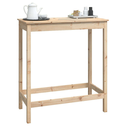 Bartafel 100X50X110 Cm Massief Grenenhout