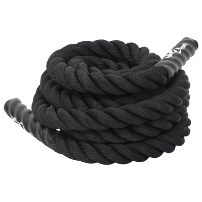 Battle Rope Zwart 9 m 6,8 kg Polyester