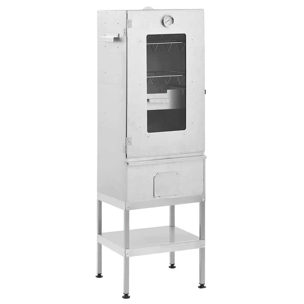 Bbq-Rookoven Met Houtsnippers 44,5X29X110 Cm Staal