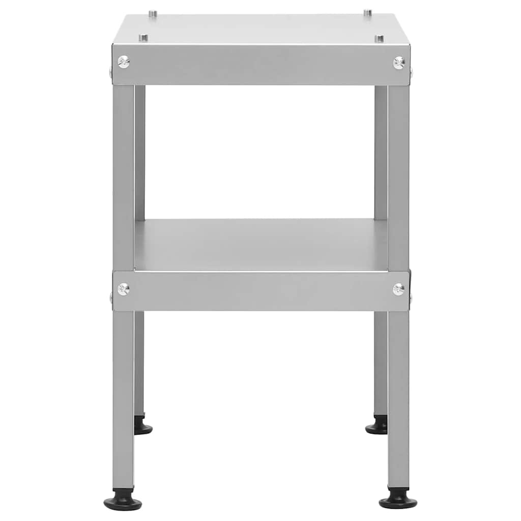 Bbq-Rookoven Met Tafel Gegalvaniseerd Staal