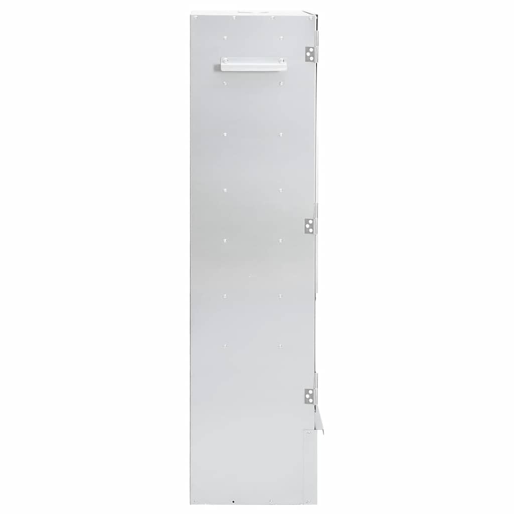 Bbq-Rookoven Met Houtsnippers 44,5X29X110 Cm Staal