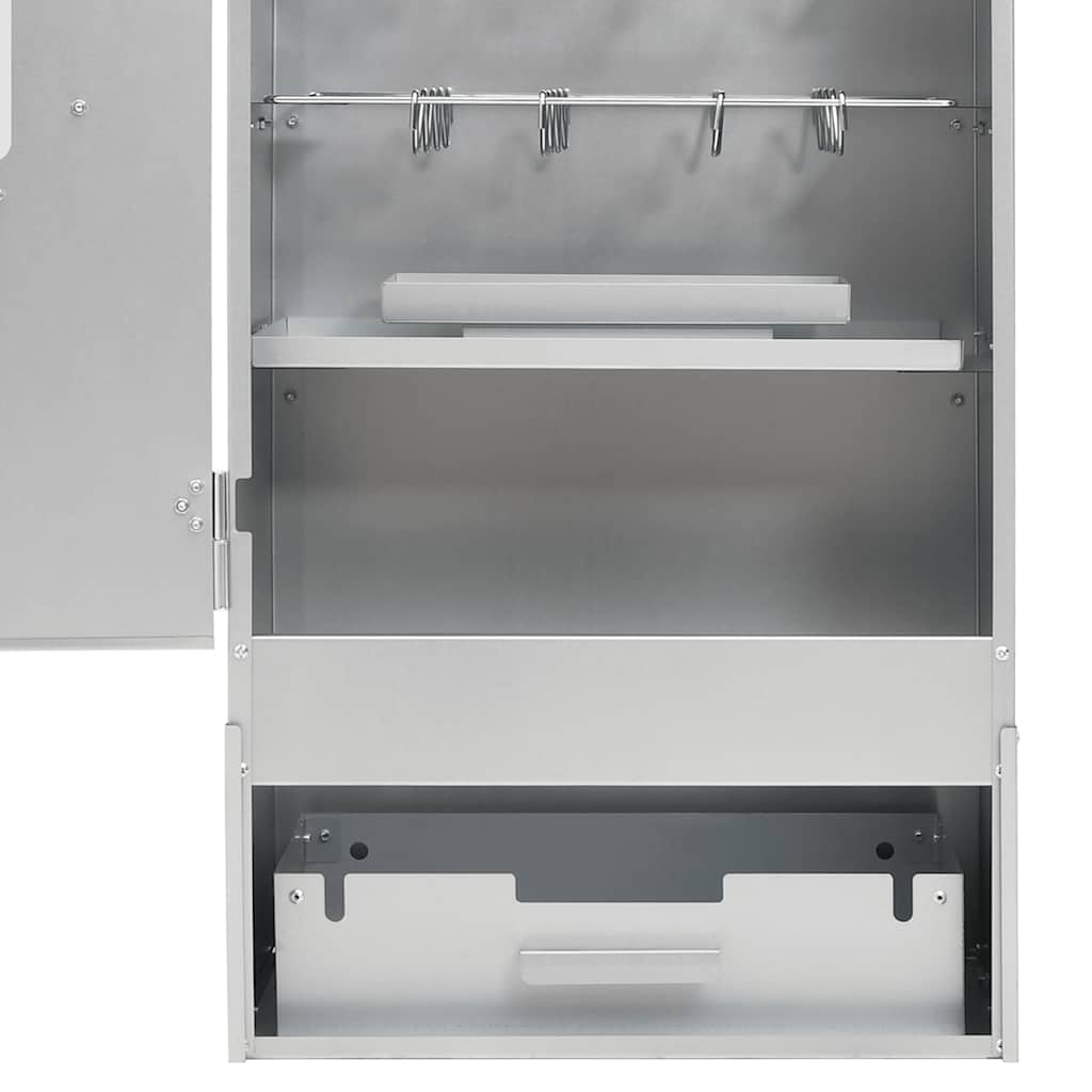 Bbq-Rookoven Met Houtsnippers 44,5X29X110 Cm Staal