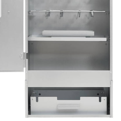 Bbq-Rookoven Met Houtsnippers 44,5X29X110 Cm Staal