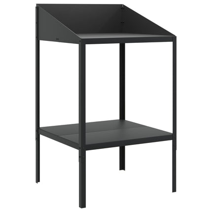 Plantenstandaard 56,5X54,5X100 Cm Verzinkt Staal Antracietkleur