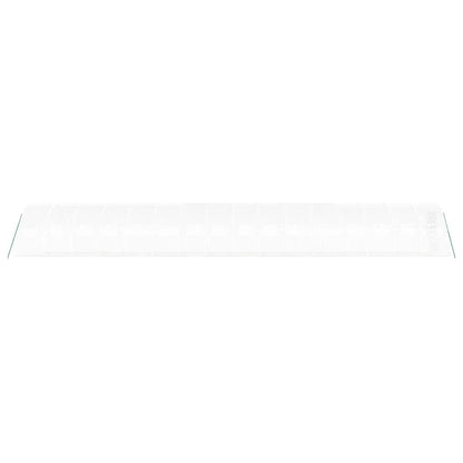 Tuinkas met stalen frame 48 m² 16x3x2 m wit