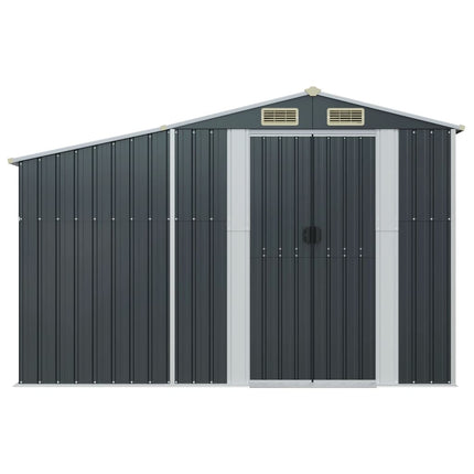 Tuinschuur 277X93X179 Cm Gegalvaniseerd Staal Kleur