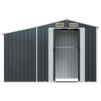 Tuinschuur 277X93X179 Cm Gegalvaniseerd Staal Kleur